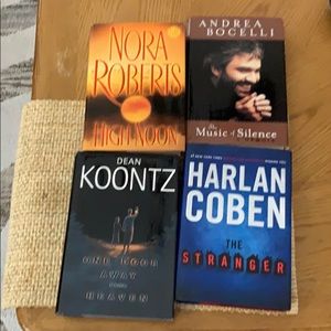 Set of 4 Hardback books
